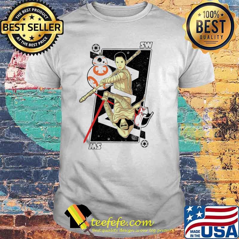 Star wars card shirt