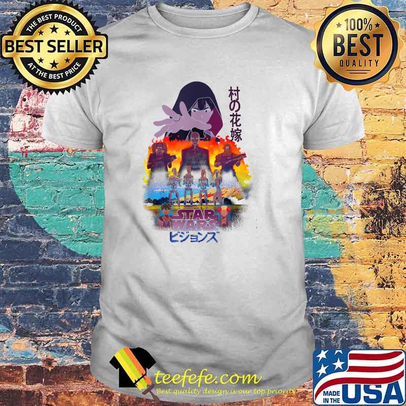 Star Wars Visions Village Bride Reach Poster T-Shirt
