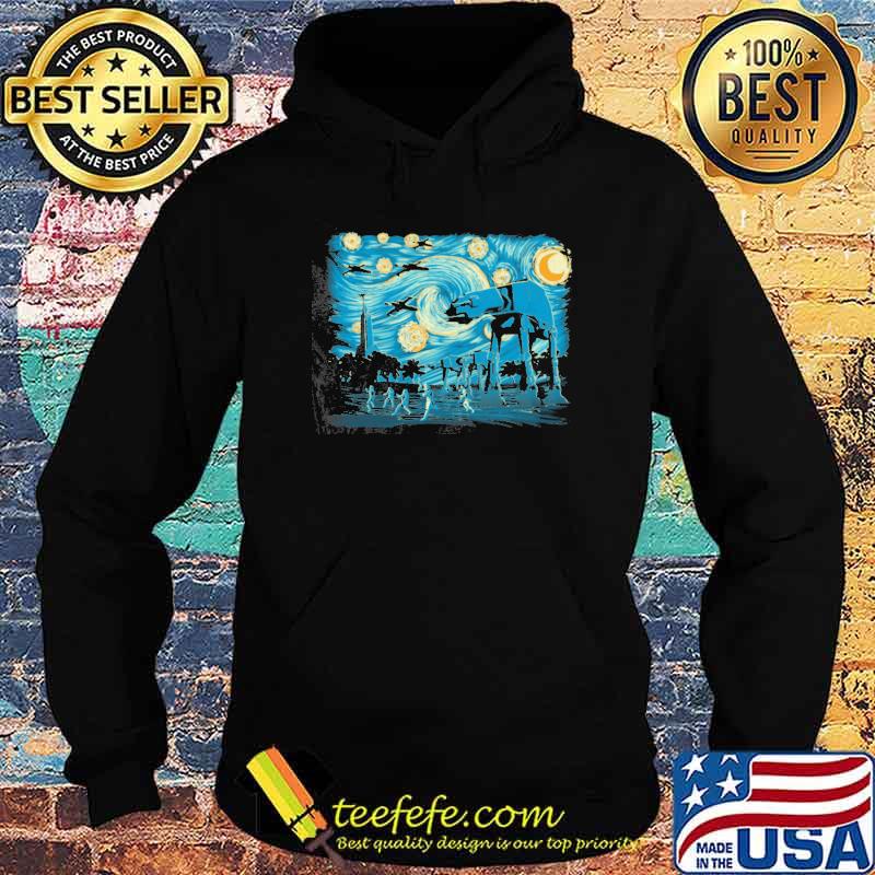 Starry Scarif Night Shirt Hoodie Starry Scarif Night Shirt Hoodie