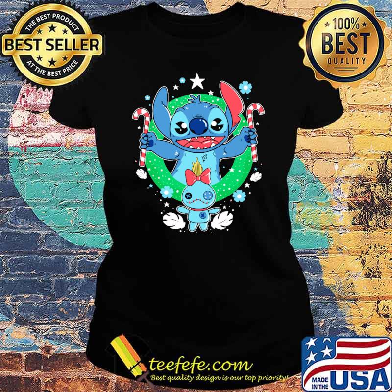 Stitch Christmas Shirt Ladies tee Stitch Christmas Shirt Ladies tee