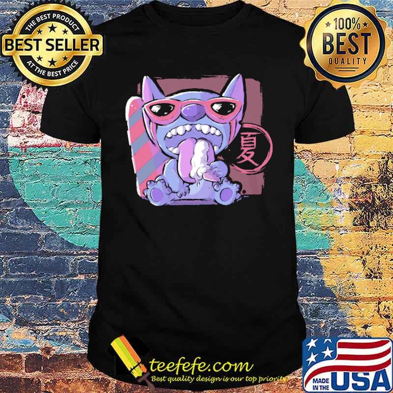 Stitch Eat Ice Cream Shirt
