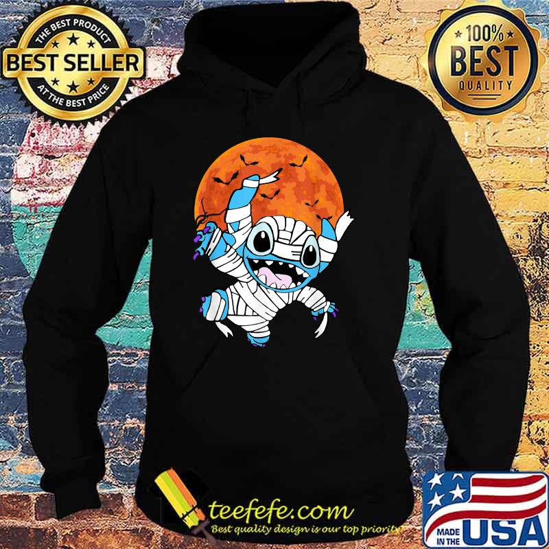 Stitch mummy happy Halloween Blood moon T-Shirt Hoodie Stitch mummy happy Halloween Blood moon T-Shirt Hoodie