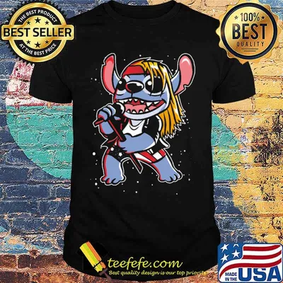 Stitch Sing Roses Shirt