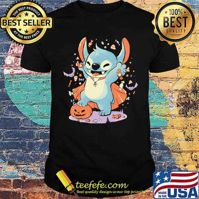Stitch Spooky Candy Experiment Halloween Shirt