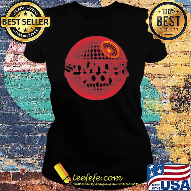 Stranger Moon Red Retro Shirt Ladies tee Stranger Moon Red Retro Shirt Ladies tee