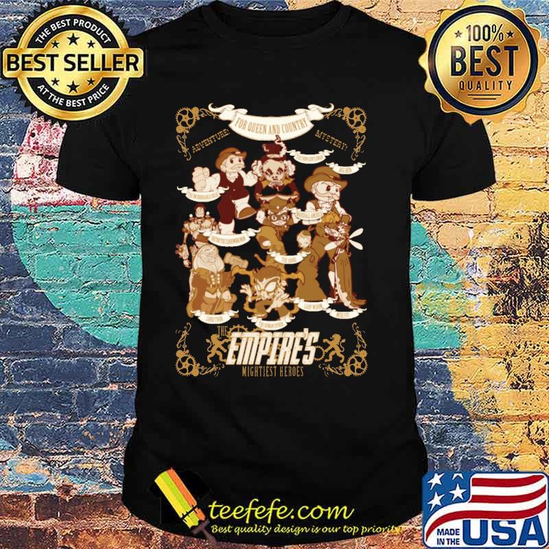 Streampunk Avengers Empire's For Queen And Counstry Shirt