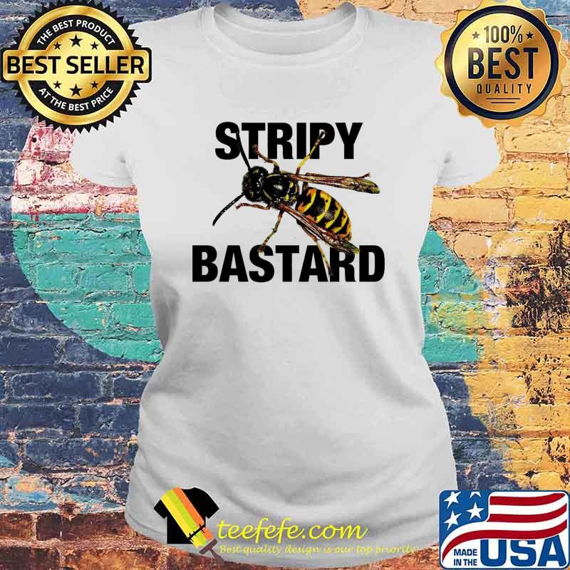 Stripy Bastard Bee Shirt Laides tee Stripy Bastard Bee Shirt Laides tee
