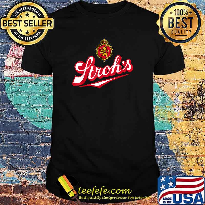 strohs brewery bottle co logo T-Shirt