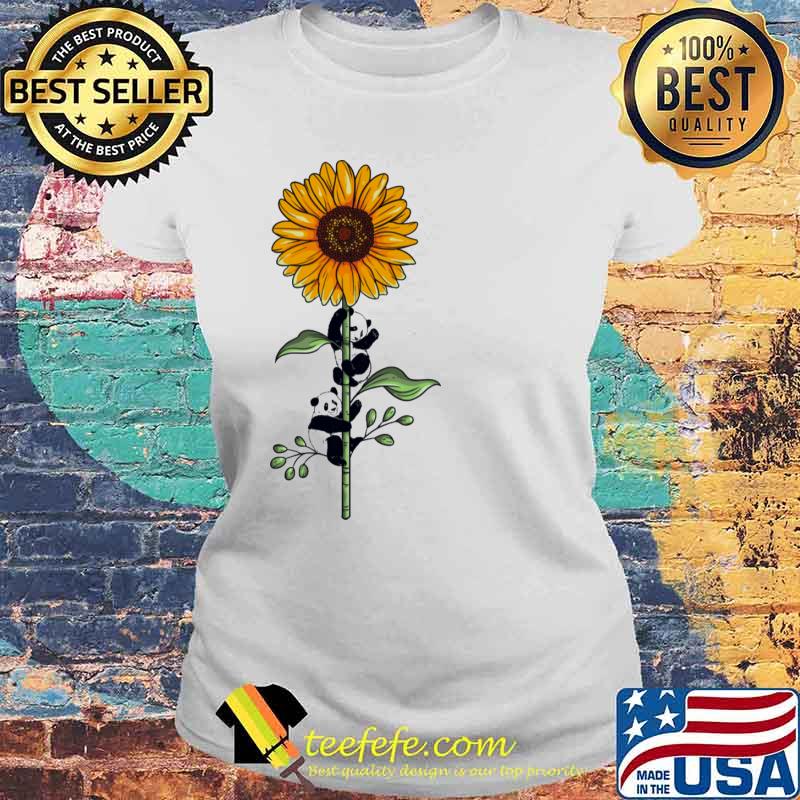 Sunflower panda s Laides tee Sunflower panda s Laides tee