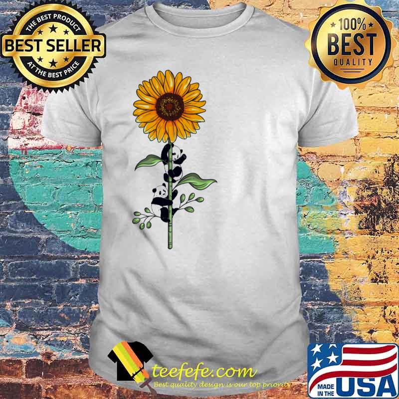 Sunflower panda shirt