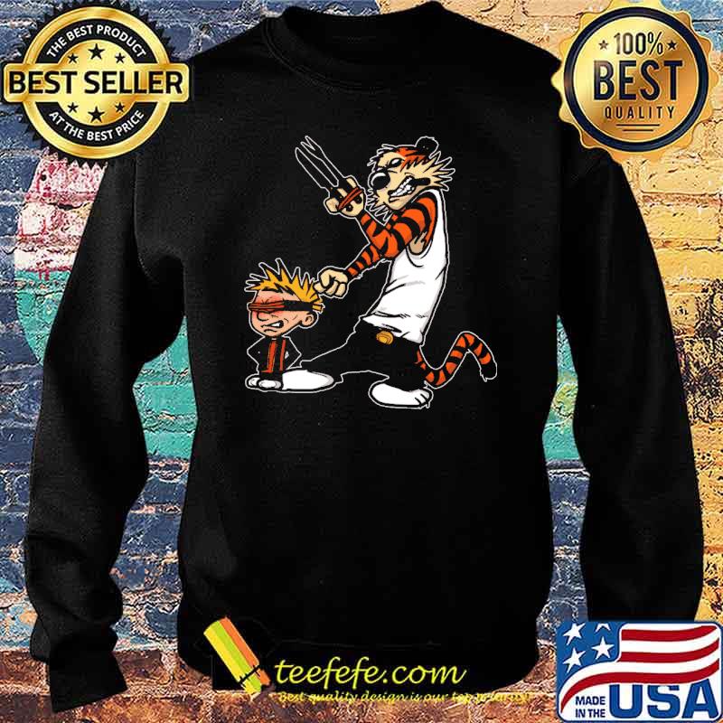 Superhero Tiger Shirt Sweater Superhero Tiger Shirt Sweater