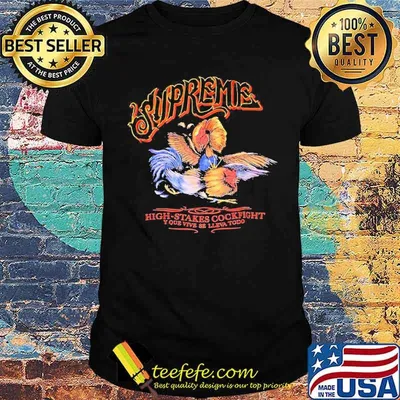 Supreme High Stakes Cockfight shirt