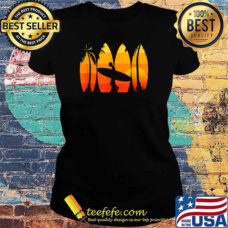 Surfing Surf Apparel T-Shirt Ladies tee Surfing Surf Apparel T-Shirt Ladies tee