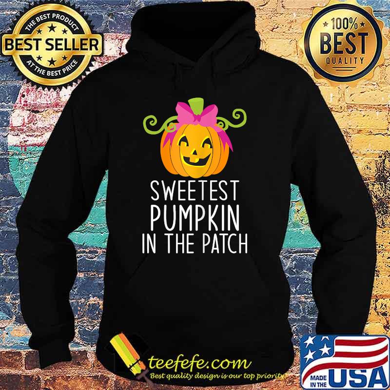 Sweetest Pumpkin In The Patch Retro Halloween Toddler Girls T-Shirt Hoodie Sweetest Pumpkin In The Patch Retro Halloween Toddler Girls T-Shirt Hoodie