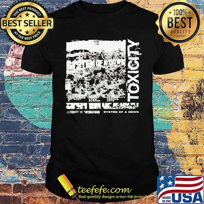 System of a down Toxicity music lover shirt