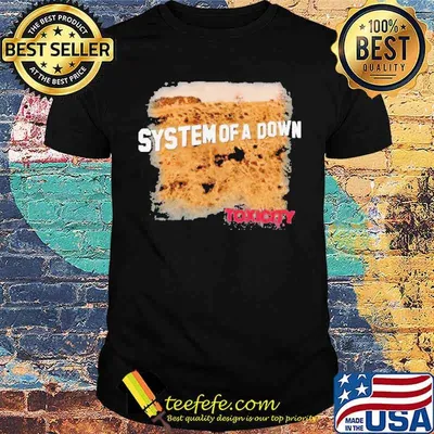 System of a down toxicity shirt