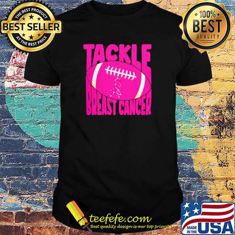 Tackle breast cancer awareness football shirt