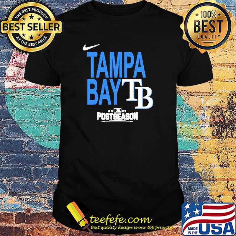Tampa Bay Rays 2021 Postseason t-shirt