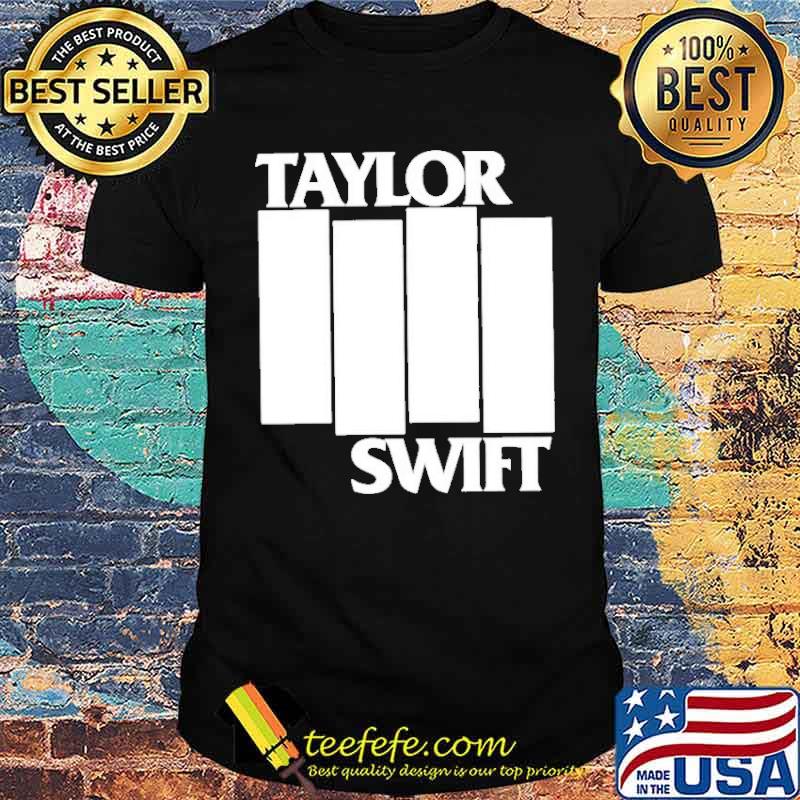 Taylor Swift Black Flag mash-up shirt