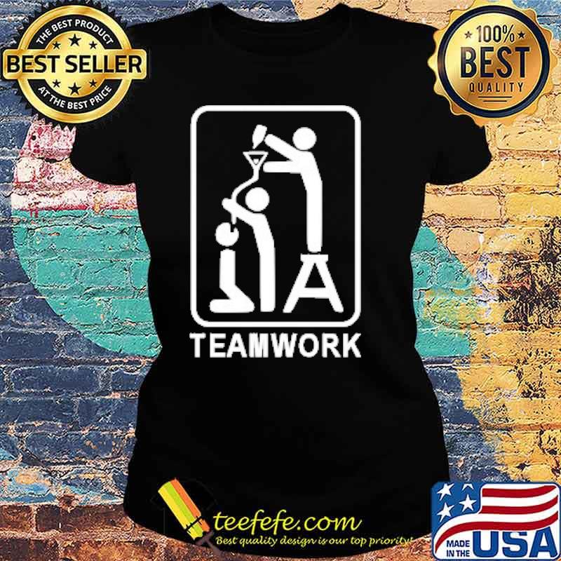 teamwork symbol s Ladies tee teamwork symbol s Ladies tee