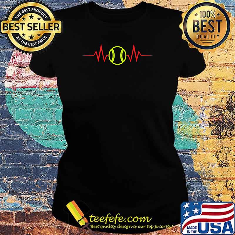Tennis Heartbeat T-Shirt Ladies tee Tennis Heartbeat T-Shirt Ladies tee
