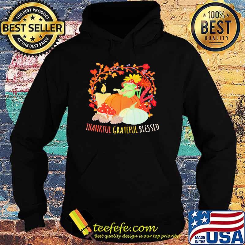 Thankful grateful blessed kawaii cottagecore aesthetic Frog s Hoodie Thankful grateful blessed kawaii cottagecore aesthetic Frog s Hoodie