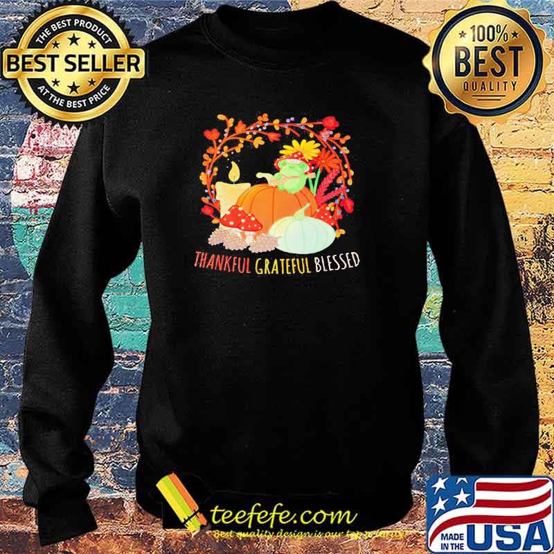 Thankful grateful blessed kawaii cottagecore aesthetic Frog s Sweater Thankful grateful blessed kawaii cottagecore aesthetic Frog s Sweater