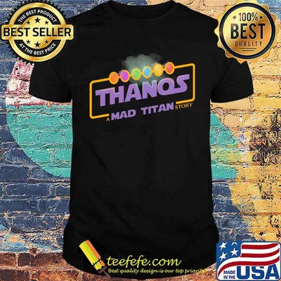Thanos mad titan story shirt