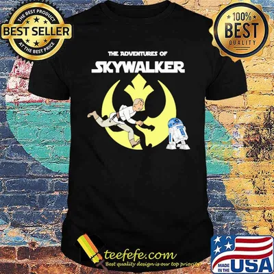 The adventures of skywalker rebel shirt