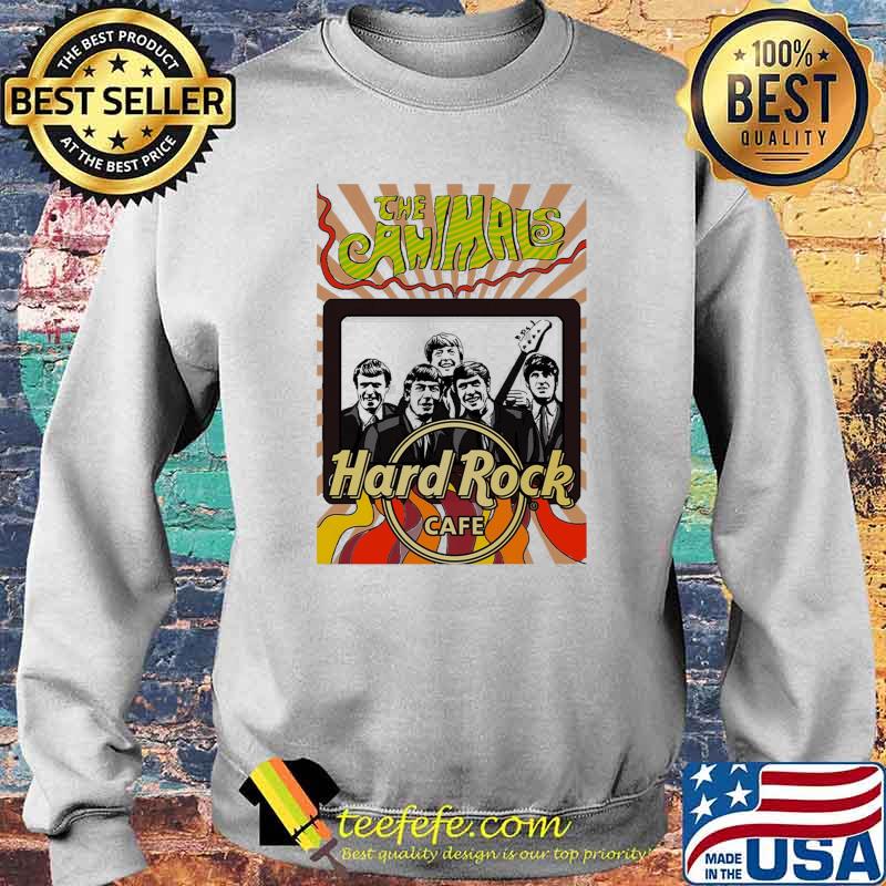 The Animals Hard Rocks Cafe Shirt Sweater The Animals Hard Rocks Cafe Shirt Sweater