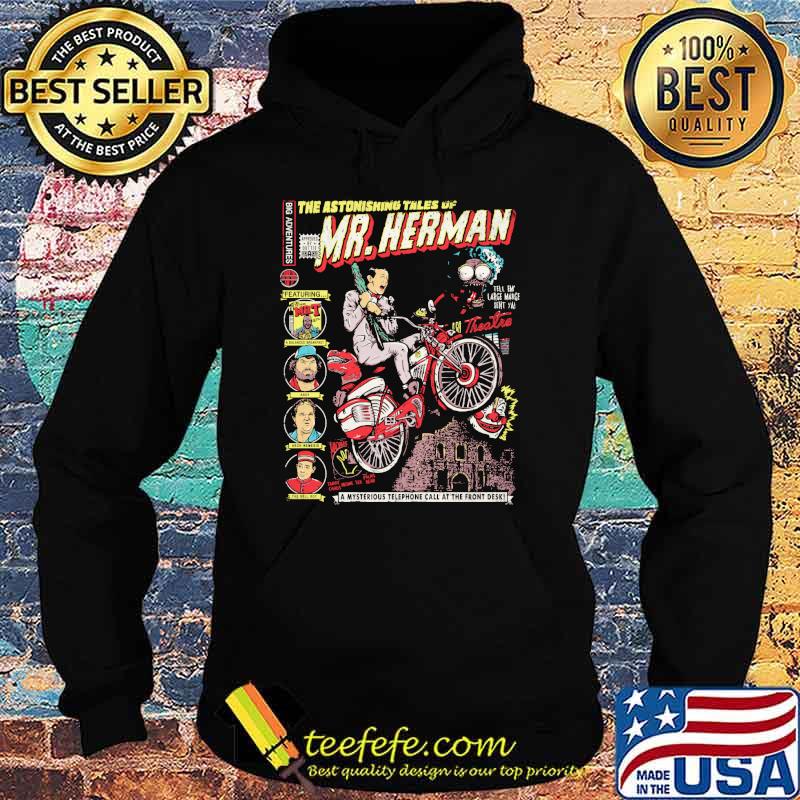 The astonishing tales of Mr hermen a mysterious telephone call at the front desk s Hoodie The astonishing tales of Mr hermen a mysterious telephone call at the front desk s Hoodie