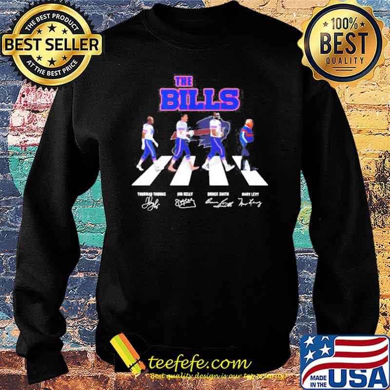 The bills abbey road signatures s Sweater The bills abbey road signatures s Sweater