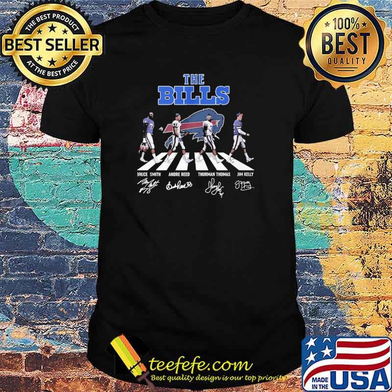 The Bills across a road signatures shirt The Bills across a road signatures shirt