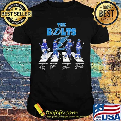 The bolts abbey road signatures shirt