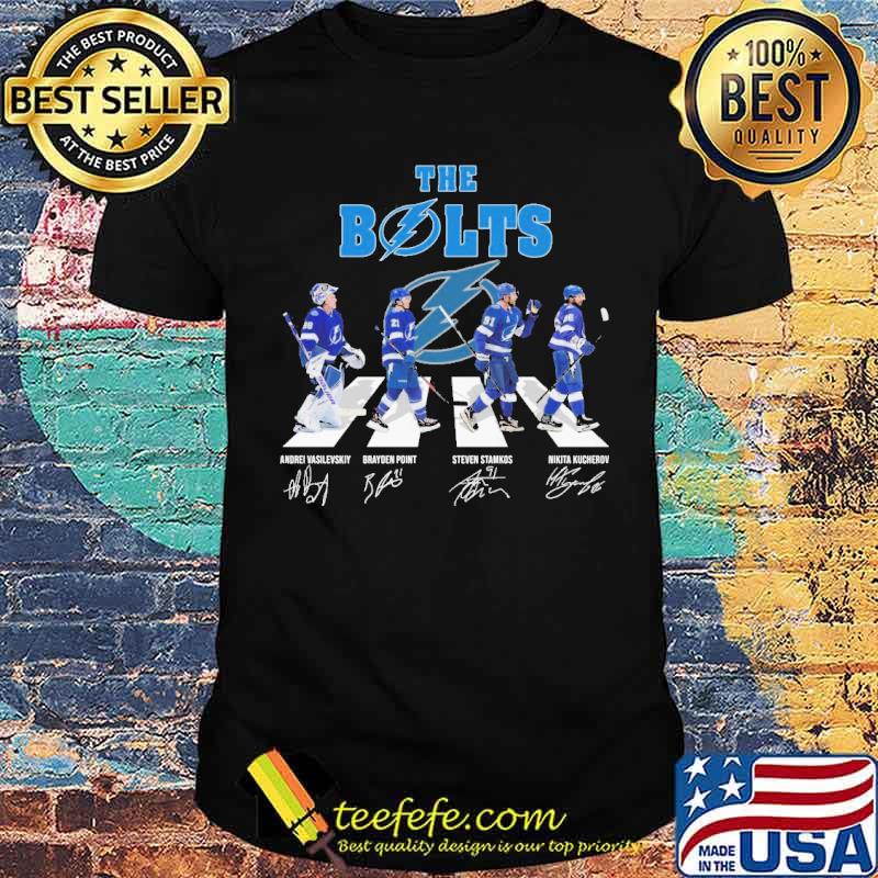 The bolts abbey road signatures shirt