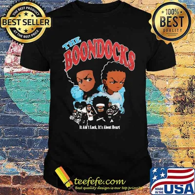 The Boondocks It Ain't Luck It's About Heart Shirt