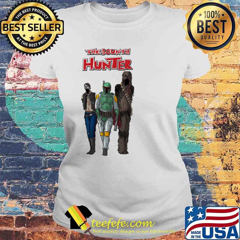 The Bounty Hunter Wooki Shirt Laides tee The Bounty Hunter Wooki Shirt Laides tee