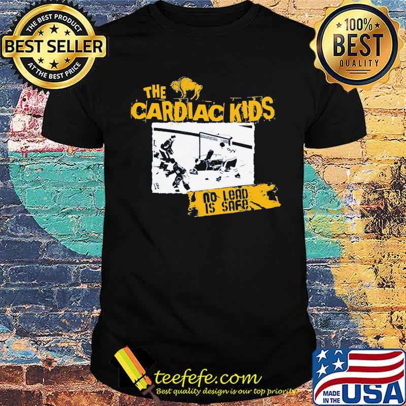 The cardiac kids no lead is safe football shirt
