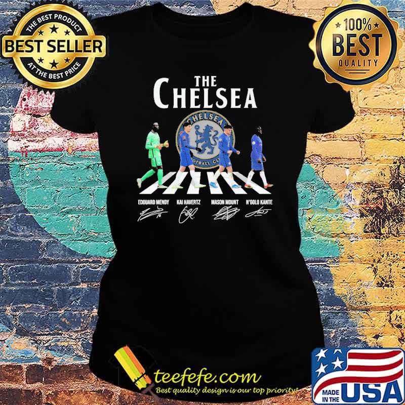 The chelsea abbey road signatures s Ladies tee The chelsea abbey road signatures s Ladies tee