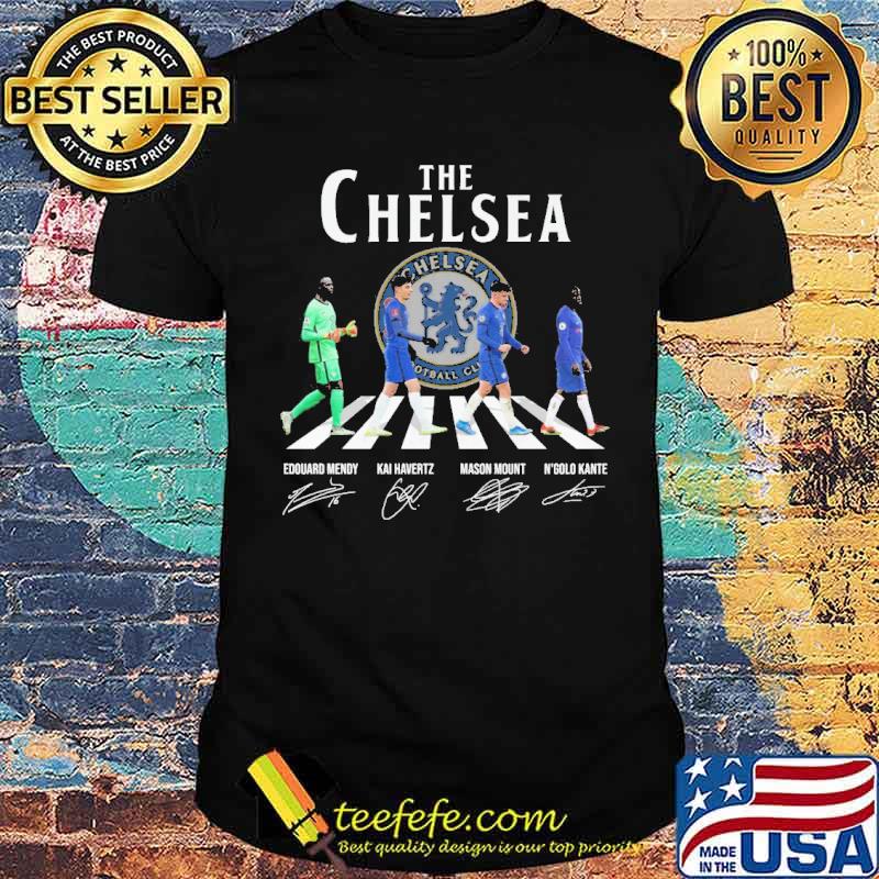 The chelsea abbey road signatures shirt The chelsea abbey road signatures shirt