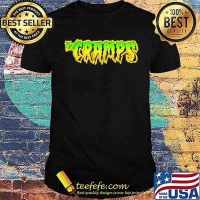 The Cramps American punk rock band shirt