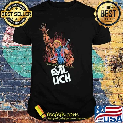 The evil lich Masters Of The Universe shirt