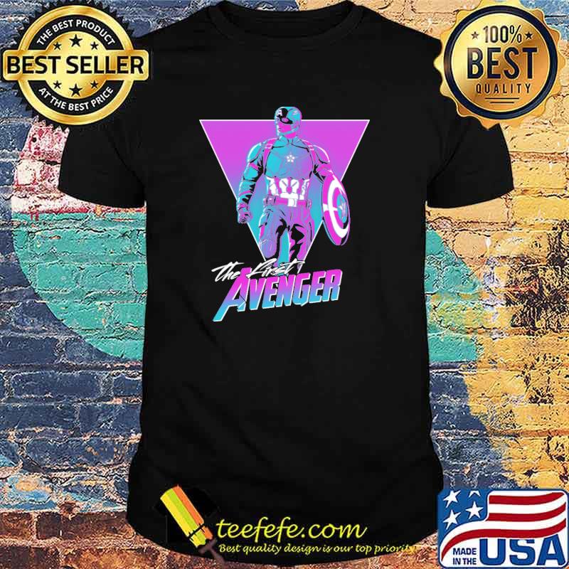 The first avenger captain america thor mask shirt