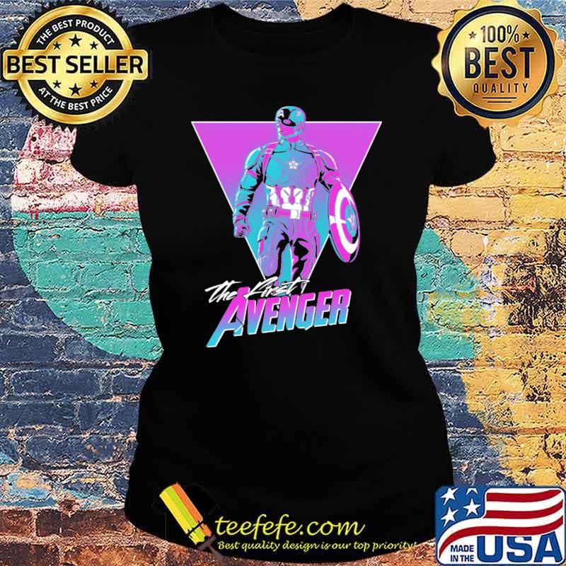 The first avenger captain american s Ladies tee The first avenger captain american s Ladies tee
