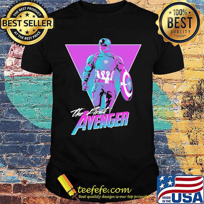 The first avenger captain american shirt The first avenger captain american shirt