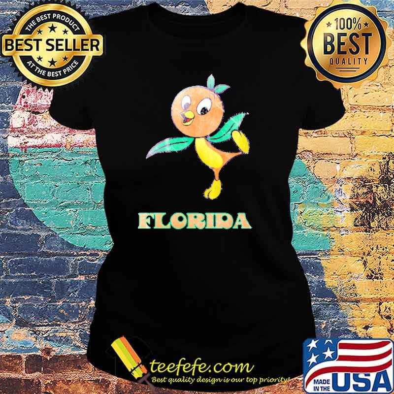 The Florida Orange Bird Shirt Ladies tee The Florida Orange Bird Shirt Ladies tee