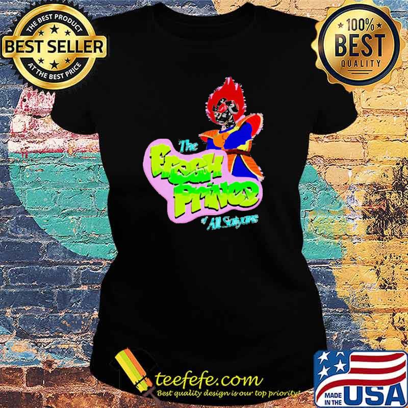 The fresh Saiyan prince s Ladies tee The fresh Saiyan prince s Ladies tee