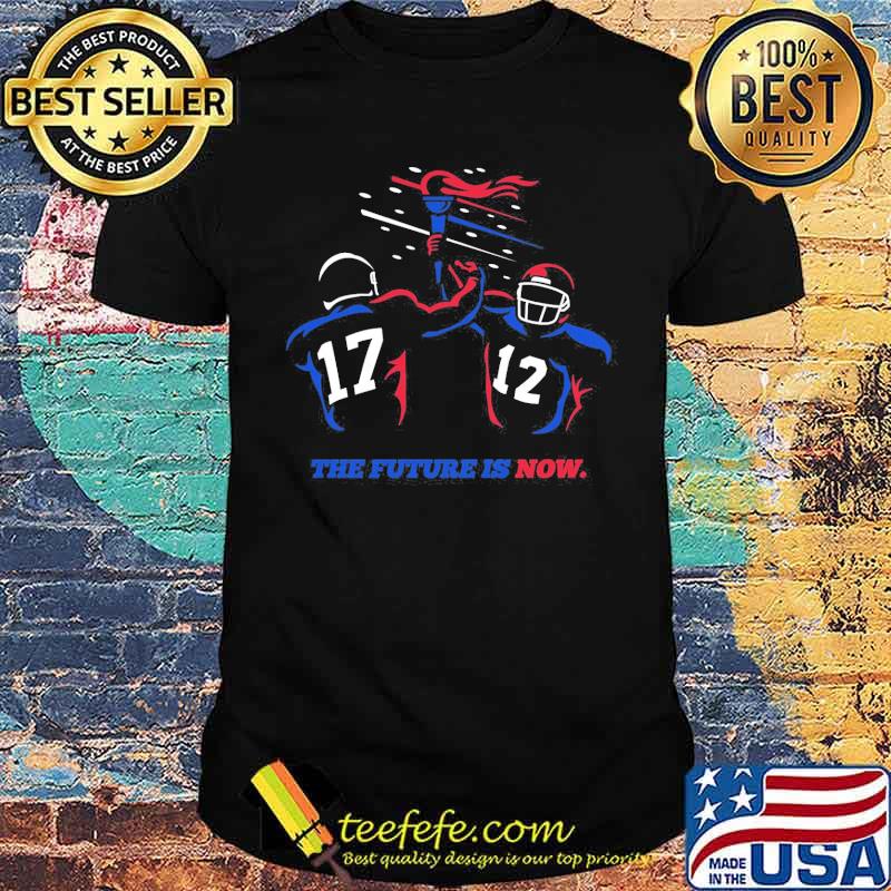 The future is now football champion cup shirt