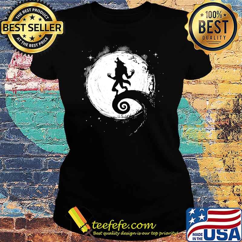 The Howler The Nightmare Before Christmas werewolf Shirt Ladies tee The Howler The Nightmare Before Christmas werewolf Shirt Ladies tee