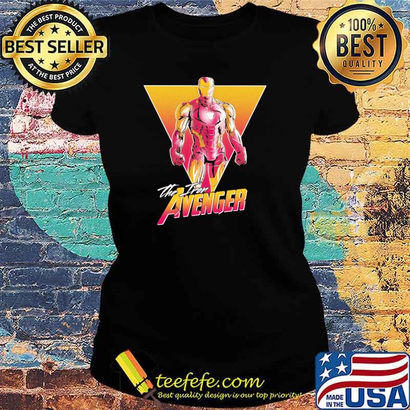 The iron avenger retro s Ladies tee The iron avenger retro s Ladies tee